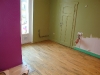 Le parquet est fin prêt pour être huilé