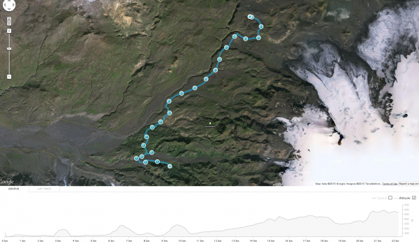 Parcours Þórsmörk – Emstrur