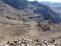 Lac des Pisses depuis le Diolon