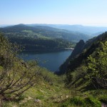 Lac Blanc vue du sentier panoramique (GR5)